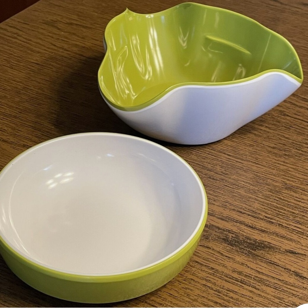 Joseph Joseph Double Dish Pistachio Bowl Snack Serving Home Bowls - Picture 3 of 11